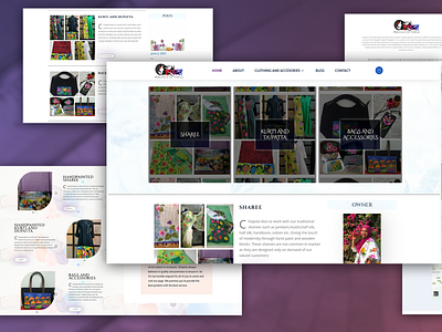 CHOPOLA | Handpainted Clothing Store Website UI/UX Design