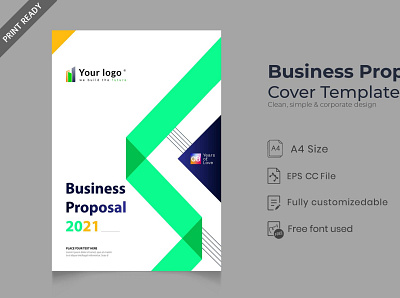 Business Cover page branding business brochure cover business cover page design graphic design illustration