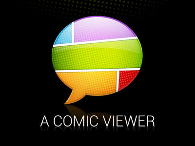 A Comic Viewer app comic icon logo
