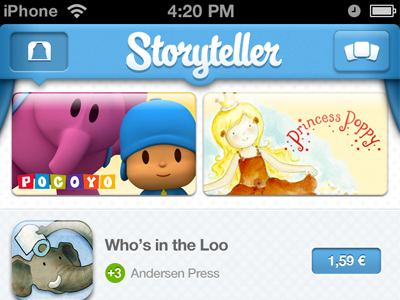 Storyteller for iPhone