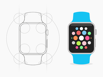 Apple Watch apple flat smartwatch watch