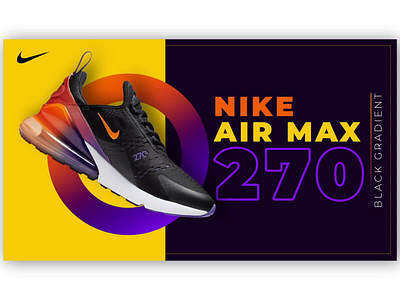 Nike Air Max after effects animation branding gif motion motion design motion poster nike shoe tutorial typography ui ux