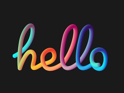 Hello! after effects animation gif hello motion text tutorial typo typo animation typography