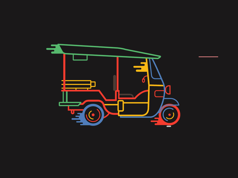 Autorickshaw animation auto autorickshaw gif