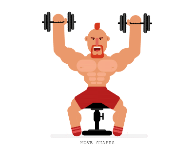 Dumbbell Press animation dumbbell dumbbell press exercise gif gym tutorial workout
