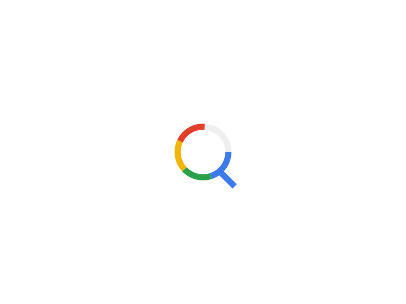 Google Search Icon animation google google icon google search icon motion search search icon
