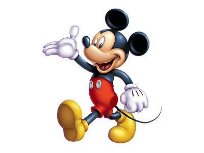 Mickey Mouse air brush cartoon character commercial digital disney happy illustration mickey mouse rodent