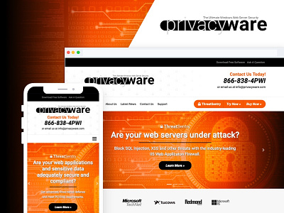 Privacyware Website Design & Development design development logo ux web