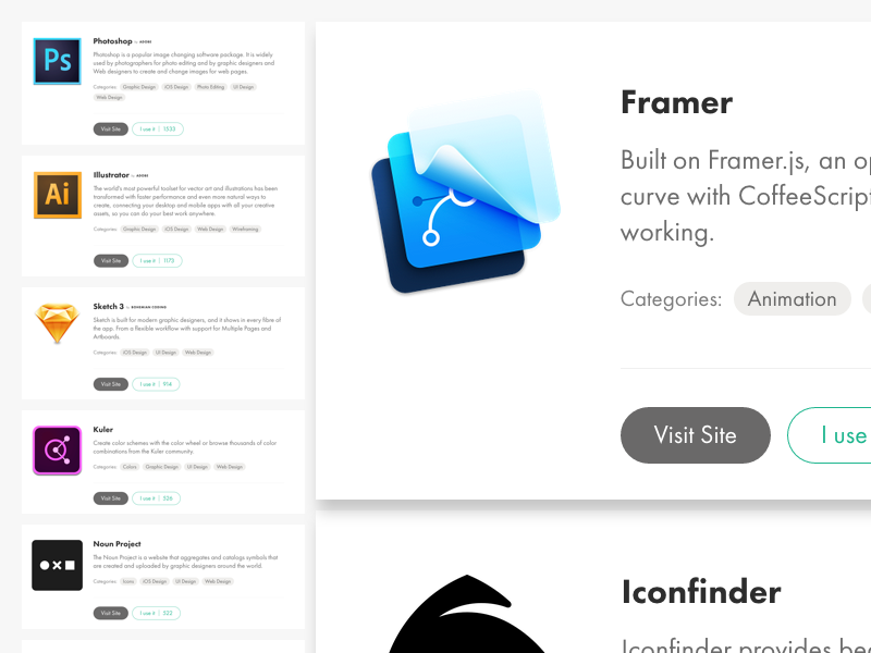 Best tools for designer & developer