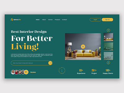 Furniture Landing Page