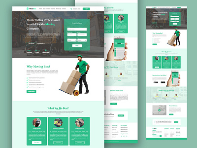 Moving Company Ui Design