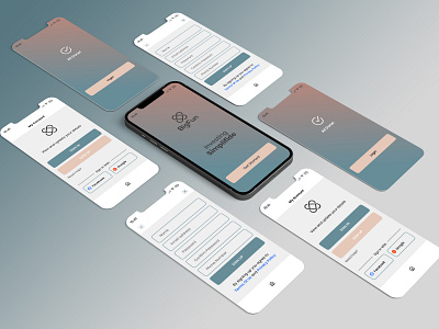 Investment Company Apps UI Design.