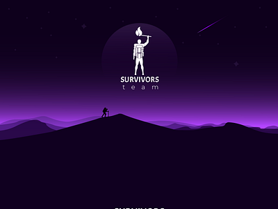 Survivors team - brand identity branding graphic design logo survivors