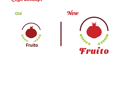 "Fruito" logo and Brand identity