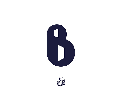 Letter B With Windows Logo