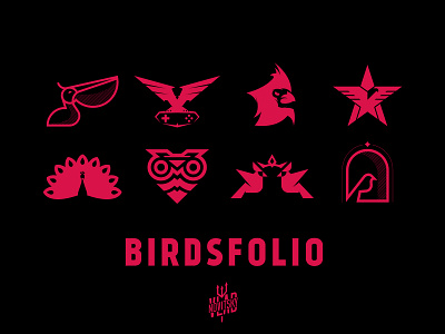 New project on Behance behance bird branding emblem graphic design illustration logo logotype portfolio