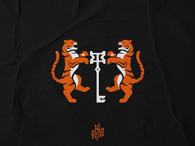 Heraldic Tiger With Key Logo