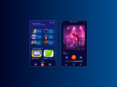 Daily Ui - Music player app branding design graphic design logo ui ux vector