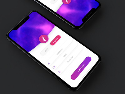 001_Sign Up daily daily 100 challenge daily ui daily ui 001 design figma fun interface iphone x mobile sign up ui ux