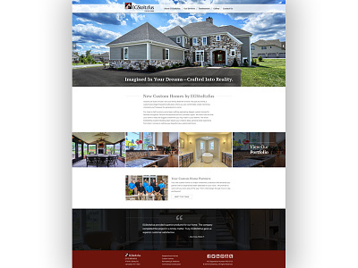 Egstoltzfus Custom Homes home builder power marketing web design website