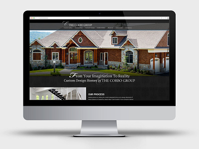 Corbo Group Website custom custom homebuilder homebuilder power marketing web design