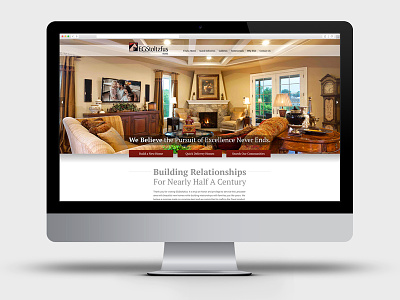 EGStoltzfus Homes Website homebuilder power marketing web design