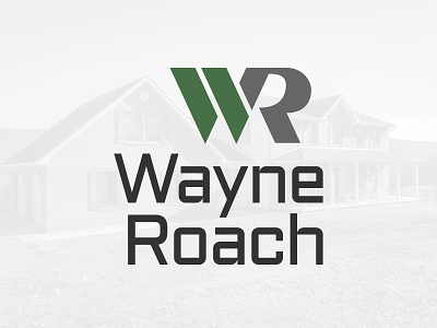 Wayne Roach Logo branding contractor general contractor logo logo design