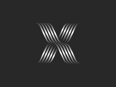 Letter X logo monogram