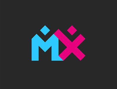 MX letters design for Logitech MX Master Series emblem illustration letter logo lettering logo letters design logo design logodesign mx mx initials mx logo