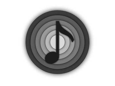 Music note sign 3d logo circle logo design emblem gradient logo illustration logo logo design music music emblem music logo music note musical note musicapp round logo vector
