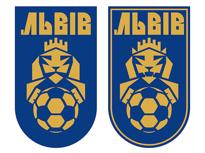 My version of the new emblem of FC "Lviv".