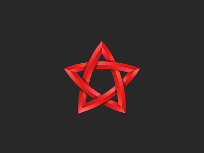 Red star shape