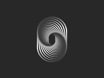 Letter O concept 0 number branding calligraphic letter concept shape design emblem fractal golden ratio illustration logo logo design number o letter o logo pattern shape spiral spirutal typography vector
