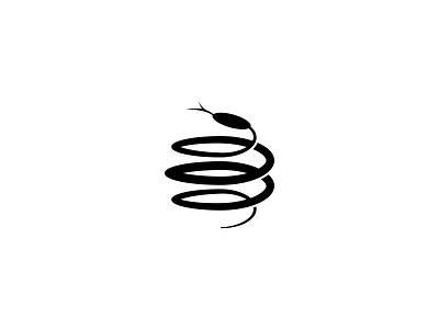 Snake Logo spiral shape