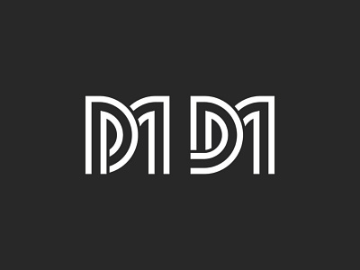 Logo DM monogram logo