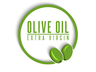 Olive oil lable design