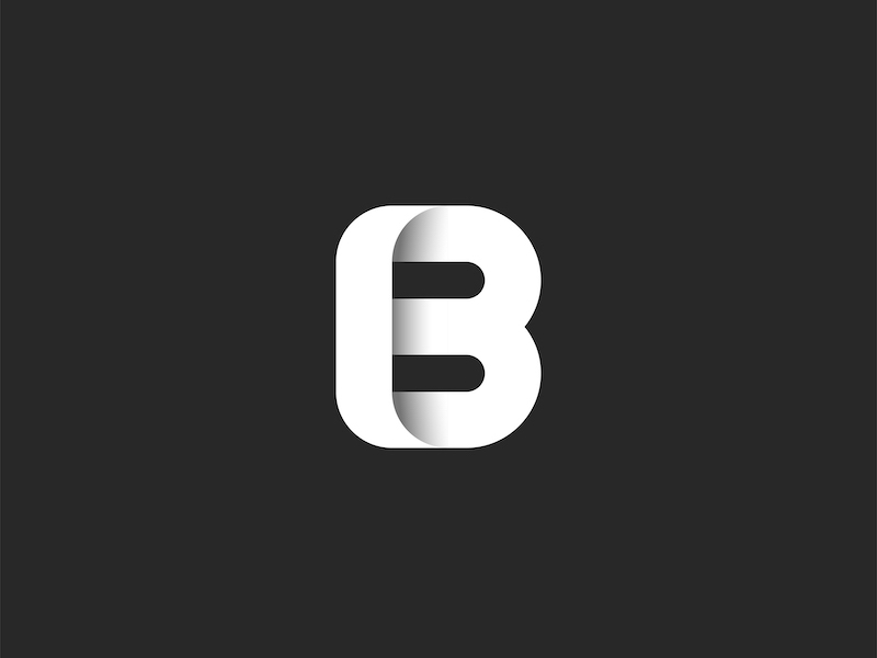 Logo B letter design by Sergii Syzonenko on Dribbble