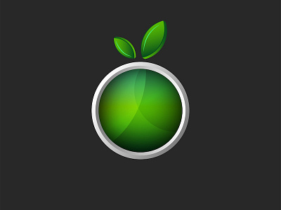 Green apple icon design 3d art 3d icon apple logo design emblem fruit logo green green apple illustration leaves logo shape vector
