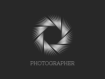 Photographer original logo design