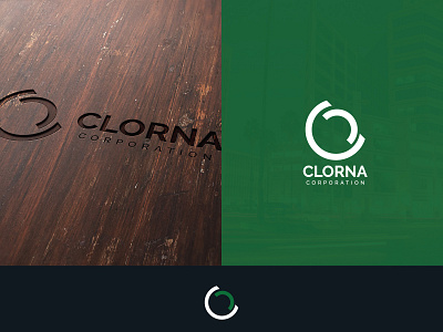 Clorna Logo Design branding design identity design illustration logo typography vector