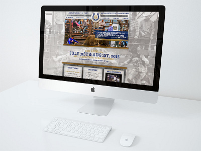 Bozeman Stampede branding design ui