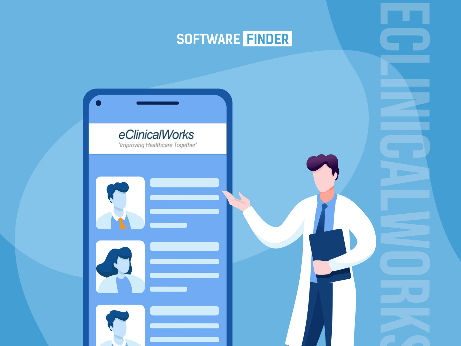 eClinicalworks EMR Software by Ryan Tyler on Dribbble