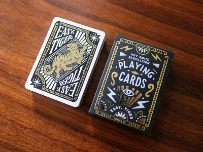 Easy, Tiger Playing Cards