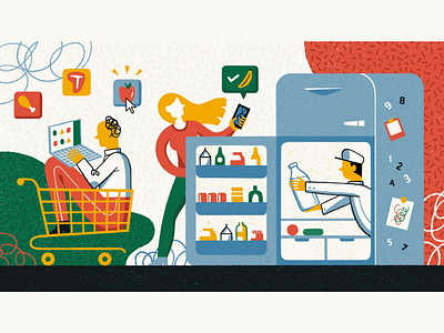 Digital Foodways Illustration