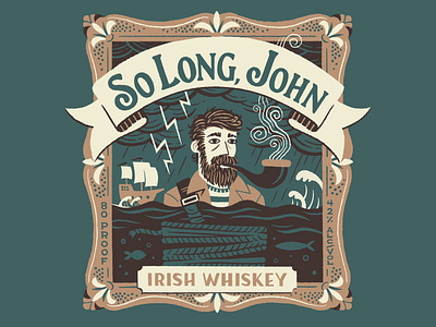 So Long, John Whiskey Artwork