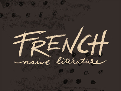 French french half tone lettering naive literature newspaper texture zine