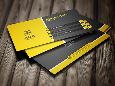 Minimal Corporate Business Card