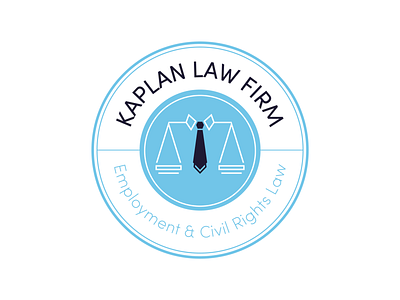 Kaplan Law Firm Identity branding icons identity law firms logo logo design