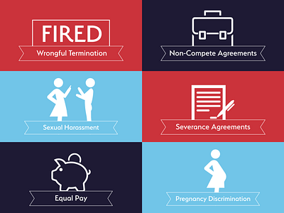 Kaplan Law Firm Practice Area Icons