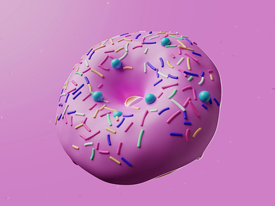 3D Donut Proof of Concept 3d animation donut